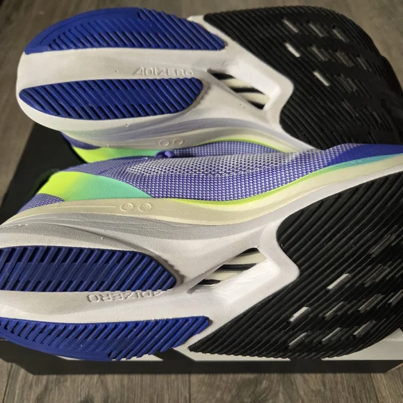 ADIDAS Adizero Boston 12 Running Shoes M 7.5 / W 9 Blue 4 Miles $160 - Picture 11 of 11
